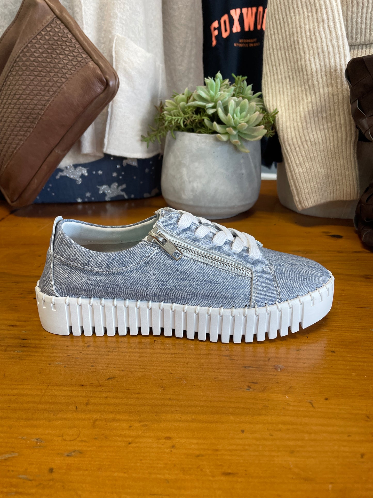 Bay Lane New Medusa Denim Twill