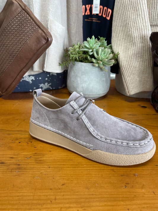 Just Bee Carson Grey Suede