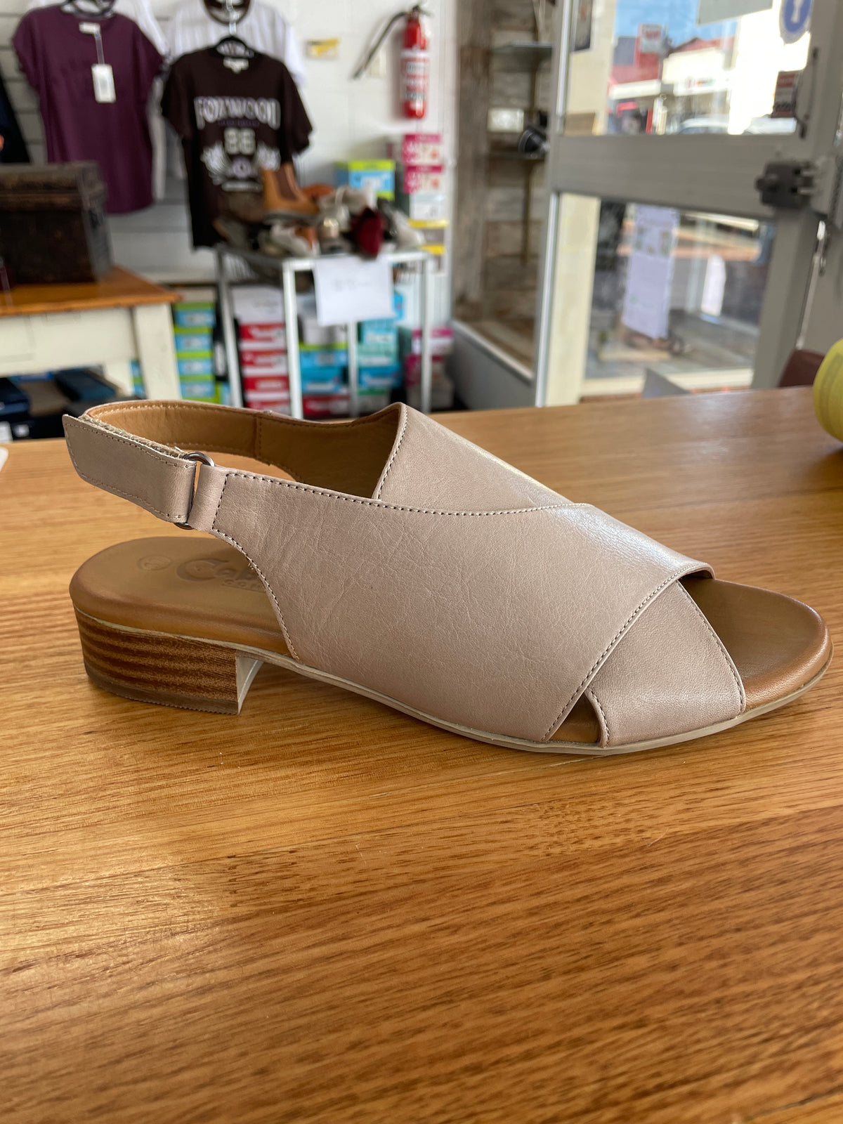 Cabello Sandal Patch Stone
