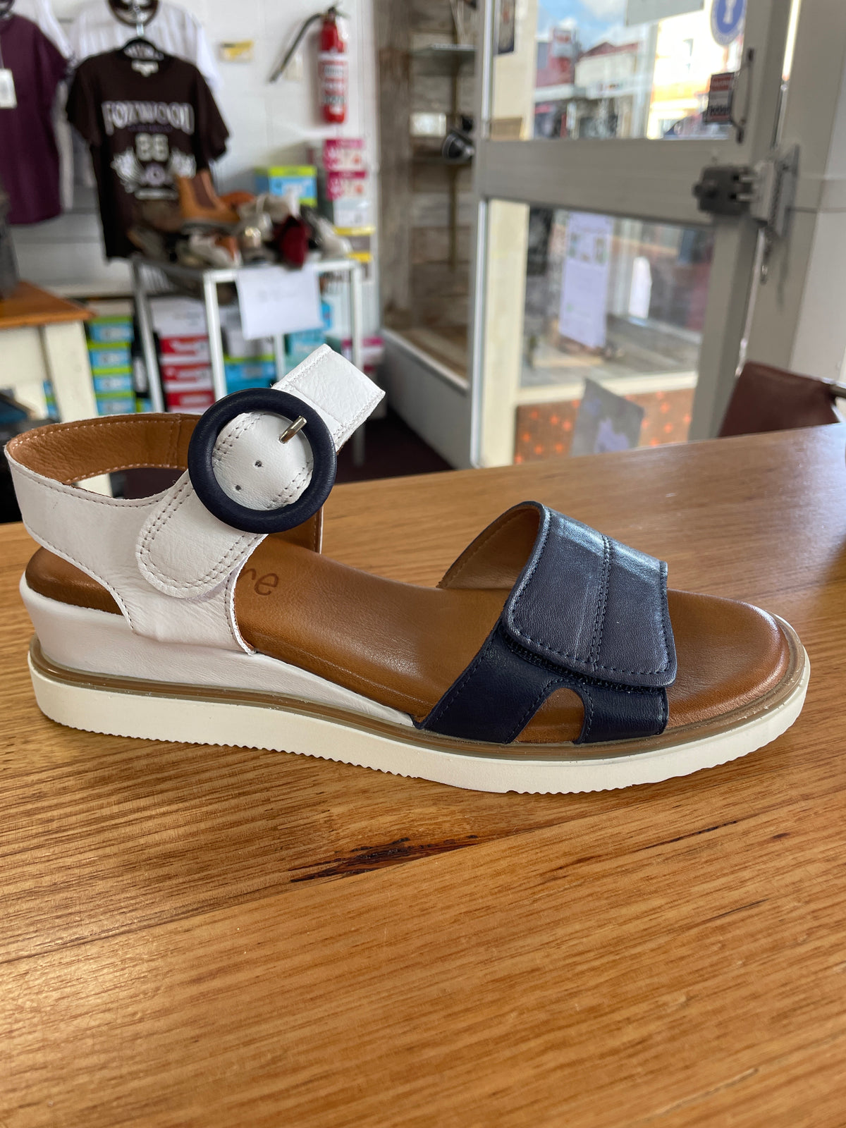 Rilassare Sandal Trifle Navy/White